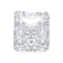 Atelier Choux childrens clothing Toile de Jouy printed satin finish with FARFETCH hair chic