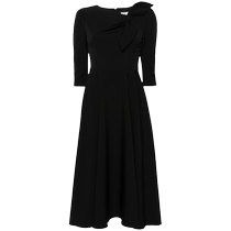 NISSA Womens Bow Detailed Midi Dress FARFETCH