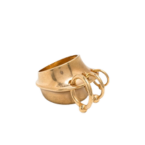 Jean Paul Gaultier men and women universal Piercing-penant ring hair chic