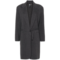 Norma Kamali womens melange single-breasted coat FARFETCH