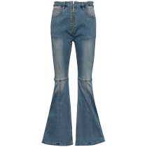 Izzue Womens High Waist Flared Jeans FARFETCH