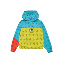 Dsquared2 childrens logo printed color block hoodie FARFETCH
