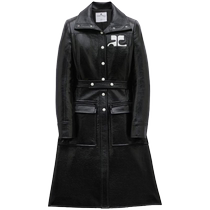 Courreges womens chest label windbreaker FARFETCH