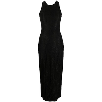 Rotate Womens Mesh Lace Halter Midi Dress FARFETCH