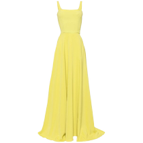 SAIID KOBEISY Womens floor-length crepe dress FARFETCH