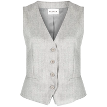 P A R O S H Womens breasted virgin wool blend vest FARFETCH