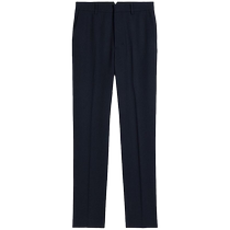 Ami Paris Mens Cigarette Wool Trousers FARFETCH