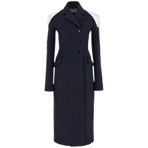 Salvatore Ferragamo Womens Double-Breasted Wool Jacket FARFETCH