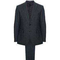 Tagliatore mens notch lapel single-breasted suit FARFETCH