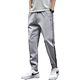 Ice Silk Pants Men's Summer Thin Versatile Loose Leg-tie Summer Nine-Point Quick-Drying Sports Pants Men's Casual Pants