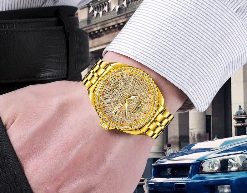 Bracelet montre pour homme RONGISS - Ref 3271118 Image 12