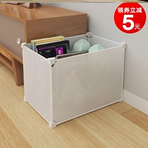 Dormitory places yoga mats with shelves filled with dirty clothesbasket cracker bedroom narrow long gap high basket book