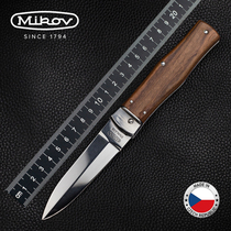 Mikov Macro rosewood handle stainless steel camping equipment imported from the Czech Republic portable self-defense outdoor folding knife edc