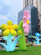 Spot Inflatable Flowers Air Die Glowing Suspension Flower Glowing Flowers Bush Plant Butterfly Gas Mold Inflatable Simulation Flowers