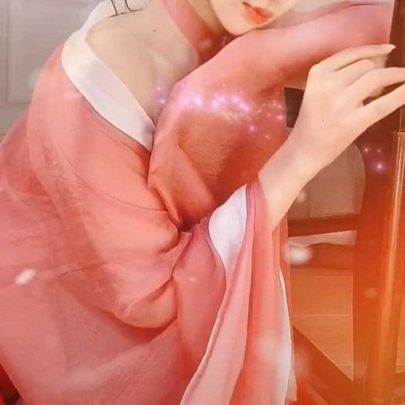 Little Orange Daji Hanfu Female Student Costume Long Edition Han Element Performance Costume Super Immortal Dance Costume