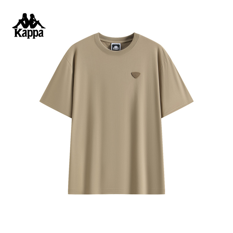 Kappa Back-To-Back Short-Sleeved T-Shirt for Men 2026 New Moisture-Absorbent Breathable Loose Casual Sports Top for Women
