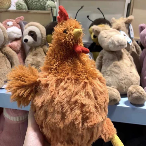 Jeycat Ceaseti Hen Clooni Prooster Ceile Ceile Ceile Chckn Plush Doll Decompression Toys