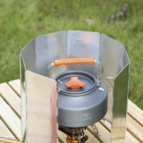 Открытая печь для головки печи карта ветра -типа Ветропроницаемая доска дикая приготовление пищи в кемпинг