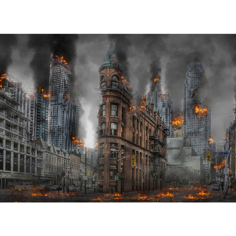 Terrorist Strikes America Wooden Puzzles for Adults 1000 Pieces Children's Toys Gift