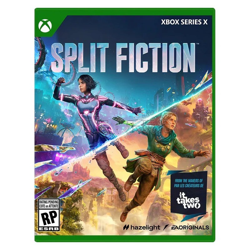 预定双影奇境xbox游戏盘美版Split Fiction-Taobao