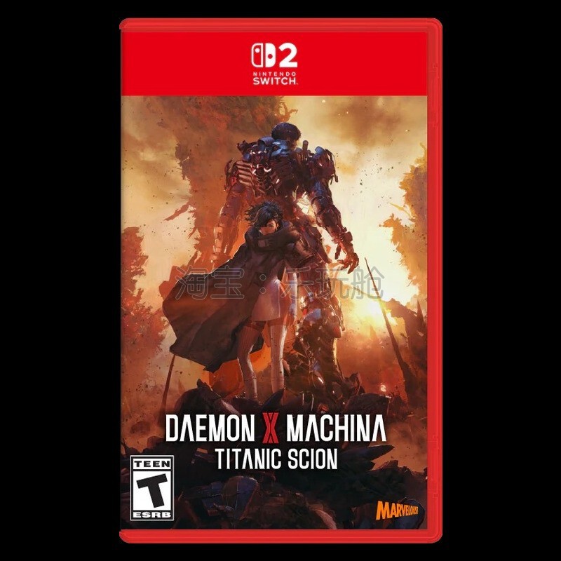 Mecha War Demon Mythical Descendant Switch 2 Cartridge Us Version Chinese Daemon X Mach