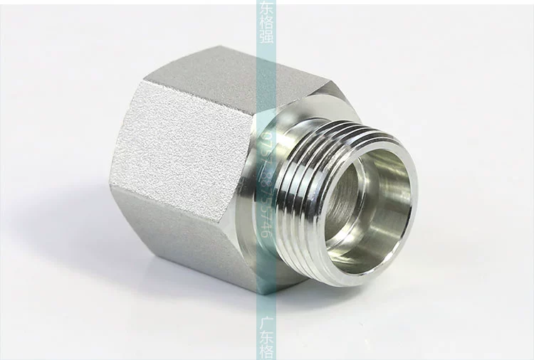 Yonghua trực tiếp dây bên ngoài hệ mét 5CB 24 độ hình nón ferrule loại H đến răng bên trong của Anh đến đầu nối đường ống thủy lực khop noi thuy luc múp nối thủy lực