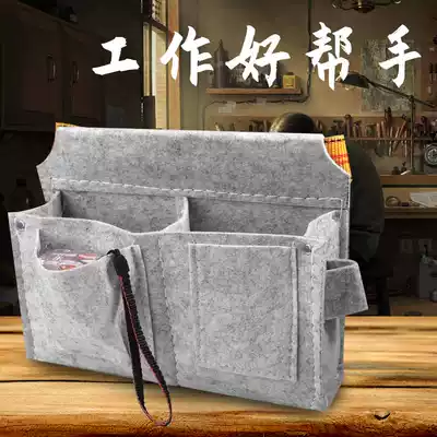 Carpenter special kit belt nail running bag nail pocket nail bag wear-resistant construction Carpenter bag waist pocket