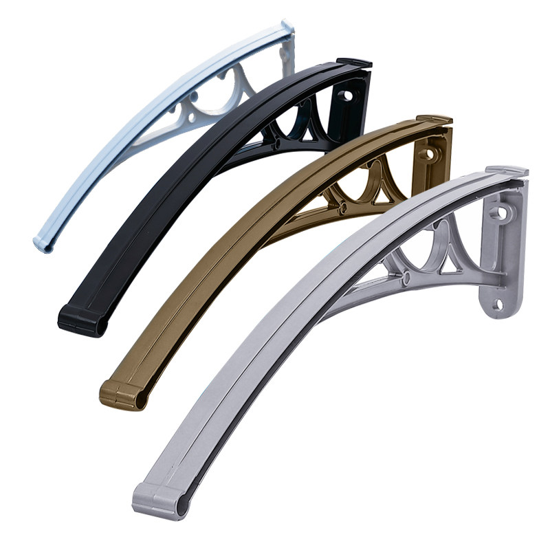 Aluminum Alloy Bracket Canopy Awning Balcony Outdoor Rain-Proof Windows Home Rain Canopy House Eatery Patio Silent-Taobao