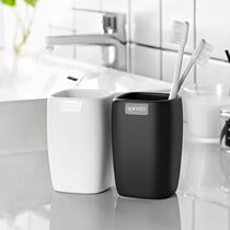 Swiss SPIRELLA household ceramic cup Couple brushing cup ins toothbrush washing cup Washing cup creative