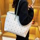 Large-capacity tote bag women's 2022 new autumn and winter high-end texture niche shoulder bag class commuting handbag