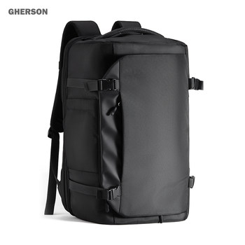 Gherson Large-Capacity Travel Multi-Functional Backpack School Bag No Checked Baggage Computer Business Men's Bag
