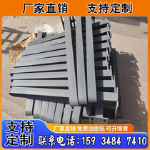 Customized awning steel beam iron bracket corbel door head beam steel structure H-shaped variable section steel glass awning curtain wall claw T