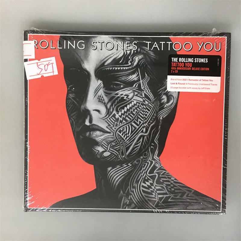 Совершенно новая чешская версия нераспечатанного альбома Rolling Stones Tattoo You 2CD Изображение 1