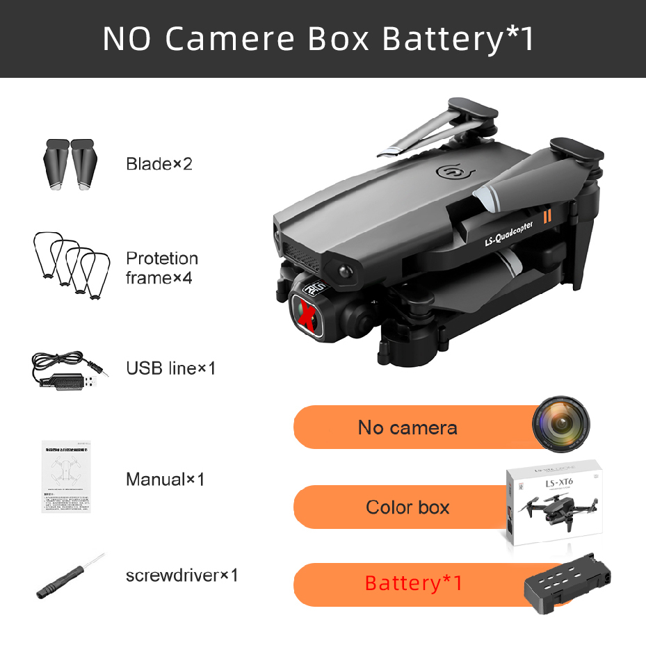 NoCameraBox1BMini   Drone   4K   Dron   Camera s   Quad copter   Toys   Fpv   Drone   With   C