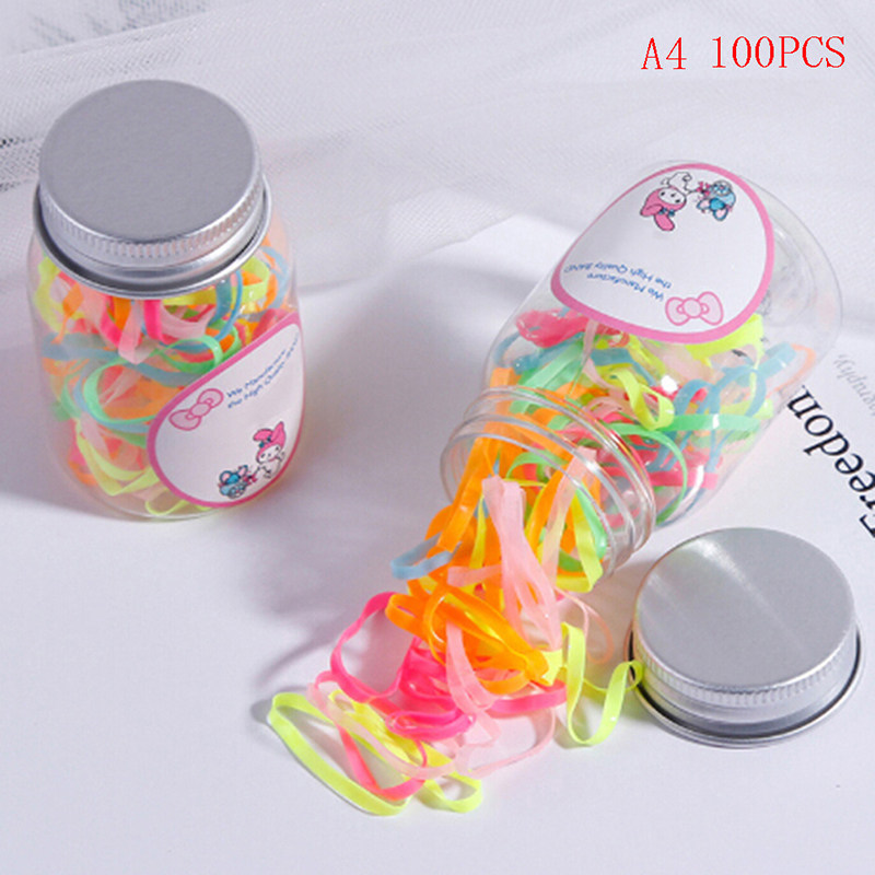 1000pcs Mixed Colors Rubber Bands Small Circle Strong Elasti
