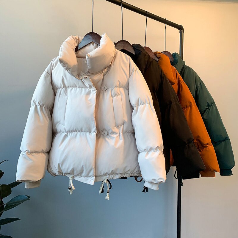 Large size women's clothing thin cotton coat women's short style 2020 winter new Korean version ins bread coat cotton jacket cotton coat coat