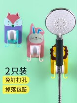 Bathroom household paste can be used for childrens hook shampoo wall hanging creative double-layer faucet wall mount