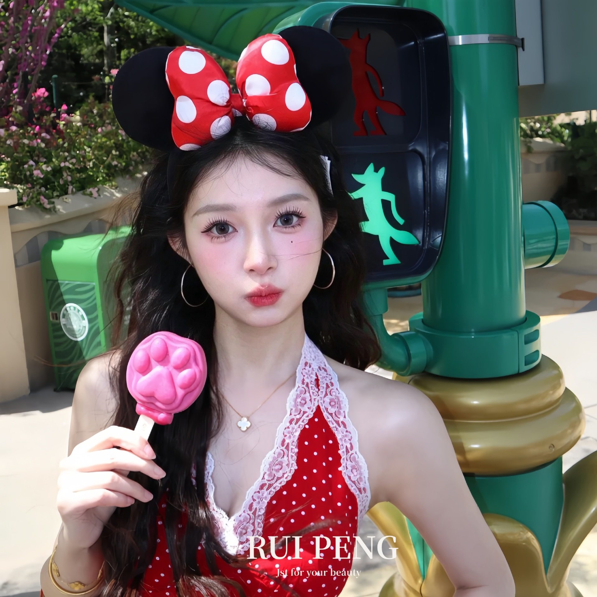 Disney米妮蝴蝶结头箍：游园拍照必备，萌娃变公主的秘密武器！-汽车文化产品-淘宝好物网