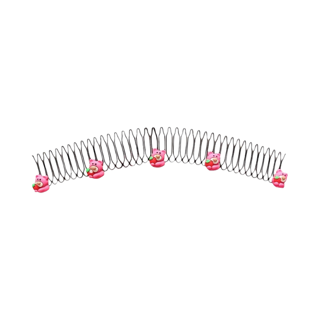 Invisible hair comb clip for little girls to organize broken hair