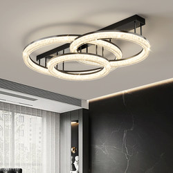 Italian-Style Minimalist Living Room Ceiling Light 2025 New Model Modern Simple High-End Circular Light Luxury Main Light Zhongshan Lighting Fixtures