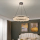 Living Room Chandelier, Modern and Simple, New Style, Light Luxury, High-End Feel, Dining Room Bar Lamp, Dreamy Circle Chandelier