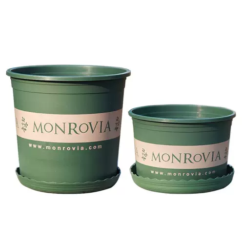 Короткий и жирный галлон горшок третьего поколения второго поколения Пластиковый цветочный горшок с утолщенным прочным смолой анти-коренной корень 2 Специальная цена 3 Черный