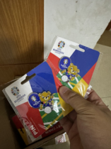 Officially authorized 2024 European Cup mascot Arbat teddy bear badge souvenir peripheral gifts