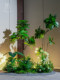 Large simulated plant landscape indoor living room shopping mall window floor-standing potted bionic fake green plant combination decoration