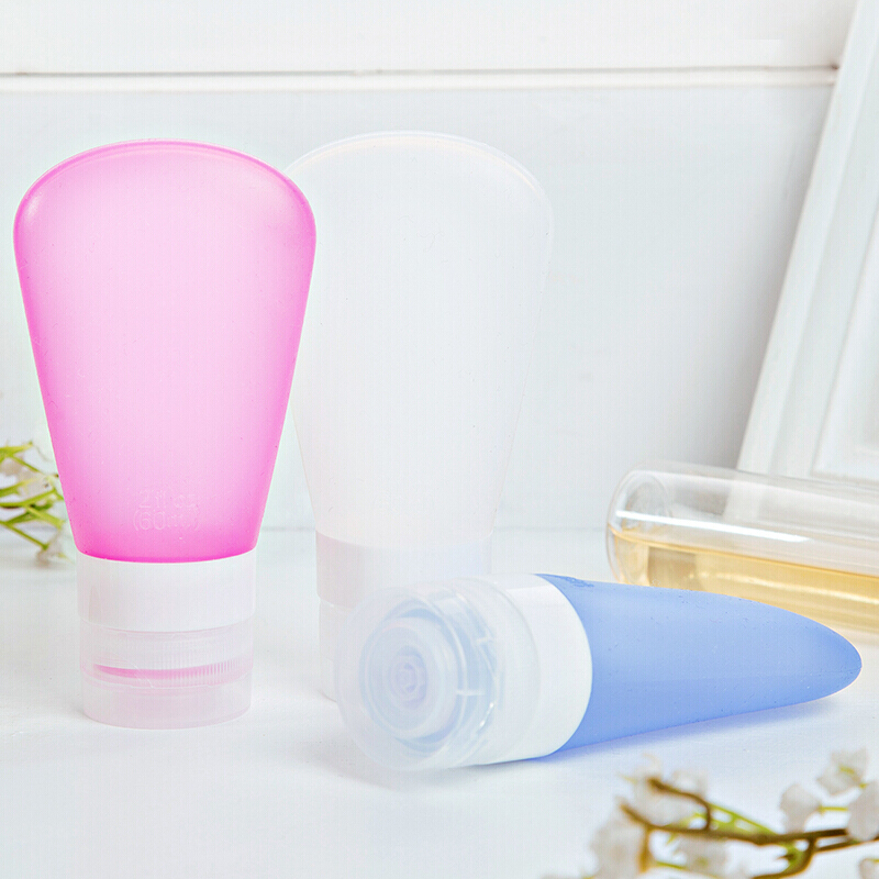 Silica gel sub-bottling travel travel portable cosmetic shampoo bath milk lotion sub-bottling small empty bottle travel