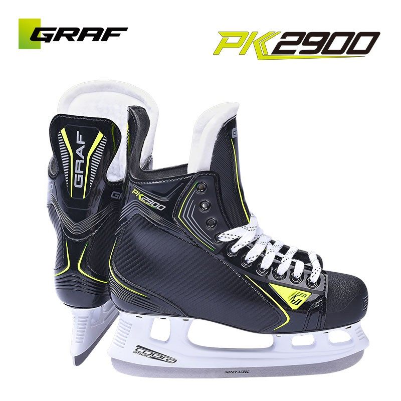 GRAF Hockey Shoes PK2900 Children Adult Skaters Shoes Professional Ice Hockey Knife Real Skates Ice Hockey Shoes