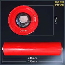 Factory direct sales heavy-duty roller unpowered roller dustproof and waterproof roller paint conveyor belt load-bearing roller roller
