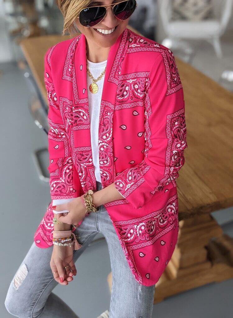 2021 Женская куртка с длинными рукавами в печеночном костюме 