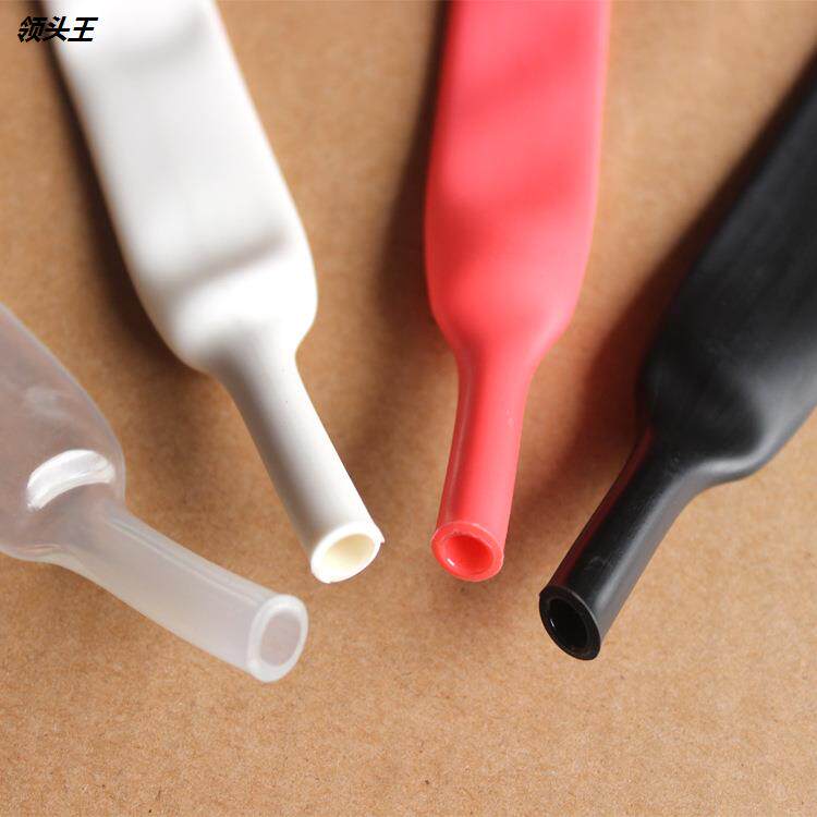50mm Color Thermal Shrinkage Tube Insulation Cable Wire Tube with Adhesive Double Wall Thermal - Melt Tube Customized