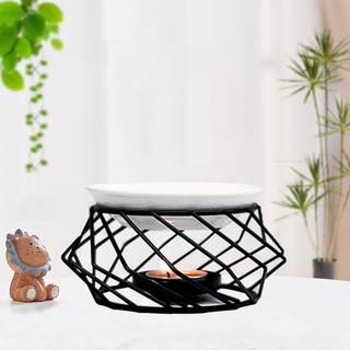 Creative new product black iron aromatherapy stove essential oil lamp candle lamp stove aromatherapy machine factory direct sales customization